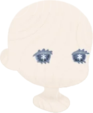 冬をとじこめた瞳の画像