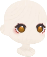 琥珀色のぱっちりアイの画像