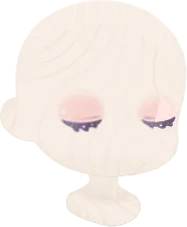 静かな夜を纏った目の画像