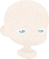 眠そうな妖精の瞳の画像