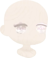 キャンドルを見つめる瞳の画像