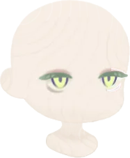 澄んだライトグリーンアイの画像