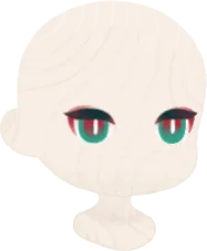 深緑を映した瞳の画像