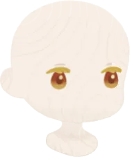 小粒なブラウンの瞳の画像
