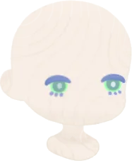 つぶらなグリーンアイの画像