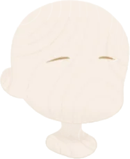 大人っぽい細眉の画像