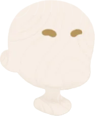 オレンジカーブの眉の画像