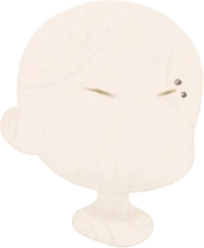 ピアス付き眉の画像