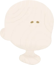 控えめなまろ眉の画像