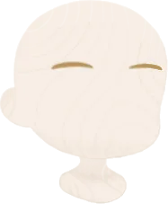 大人びた眉の画像