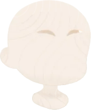 紳士の凛々しい眉の画像