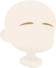 麗しい下がり眉の画像