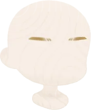 ナチュラルな凛々しい眉の画像