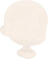 控えめな口の画像