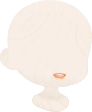 フレーバーティーを楽しむお口の画像