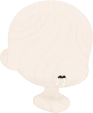 カラクリ人形の口の画像