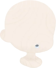 花を手向ける貴婦人の口の画像