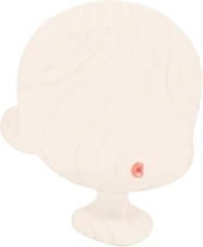 尖らせた口の画像