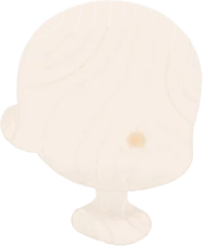 平たいノーズの画像