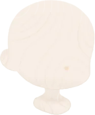控えめな鼻の画像