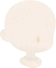 のっぺりした鼻の画像