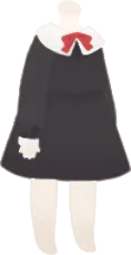 リボンつきワンピースの画像