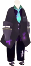 怪しい研究員の実験服の画像