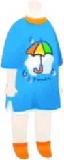 キッズアンブレラTシャツの画像