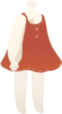 森をお散歩ワンピの画像