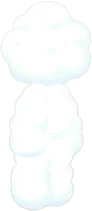 ふわふわ雲ぐるみの画像