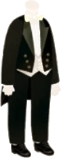 廃墟の燕尾服の画像