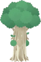 木の着ぐるみの画像