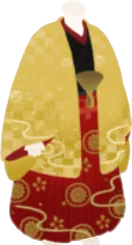 豪華絢爛な袴の画像