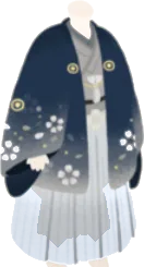 桜吹雪の袴の画像