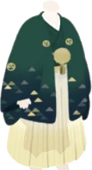 落ち着いた袴の画像