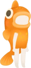 お魚のキグルミの画像