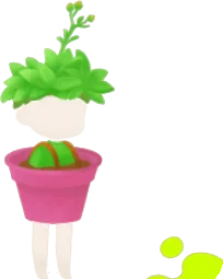 なりきり植木鉢セットの画像