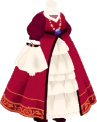 上品な王妃の服の画像