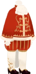 気品あふれる王様の服の画像