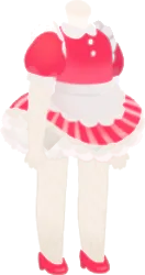 ダイナーのウェイトレス服の画像