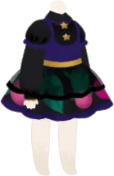 ピンクチェリードレス・ブラックの画像