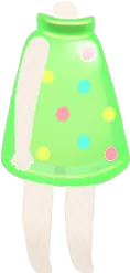 カラフルグラスワンピの画像