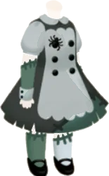 メイドゾンビの制服ワンピースの画像