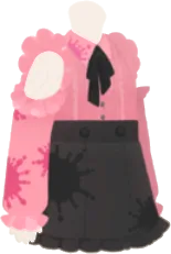 おしゃまな小悪魔ワンピースの画像