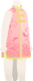 みやびな桃色チャイナ服の画像