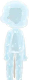 深い森の透き通った氷の画像