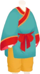 春節の大頭佛の服の画像