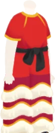 春節の舞獅の服の画像