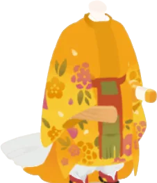お内裏様の衣装の画像