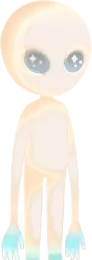 迷い込んだ宇宙人の画像
